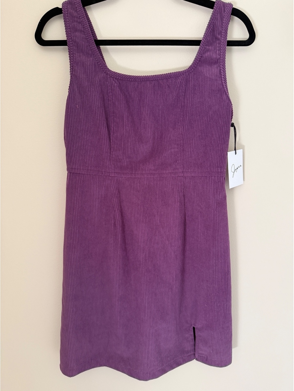 S Japna purple corduroy dress, NWT